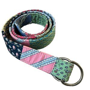 Vineyard Vines Multi-Print Sportswear Beach Belt Size Large